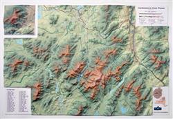 Adirondack High Peaks – 3D Mountain Map 0051